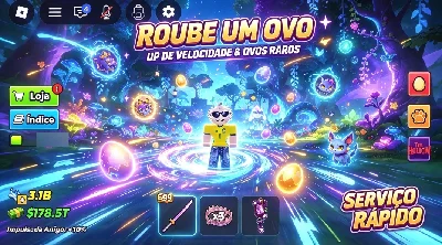 Roube um ovo up de velocidade - Roblox