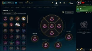 CONTA LOL MESTRE! 72%WINRATE 30PDL P/GAME! E-MAIL NÃO VERIF. - League of Legends
