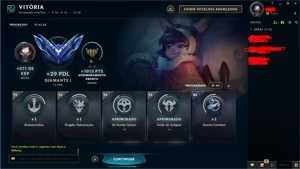CONTA LOL MESTRE! 72%WINRATE 30PDL P/GAME! E-MAIL NÃO VERIF. - League of Legends