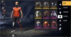 Conta rara do Free fire