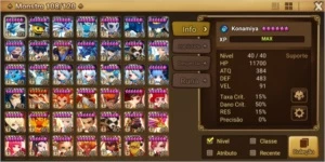 Conta Late Game 25 nat5, C3 arena e c1 rta - Summoners War