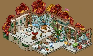 CONTA 2006 (Emblemas raros + quarto impecável montado) - Habbo