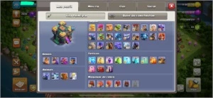 CONTA CLASH OF CLANS CV14 FULL TROPAS E BARATA