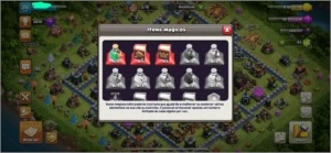 CONTA CLASH OF CLANS CV14 FULL TROPAS E BARATA