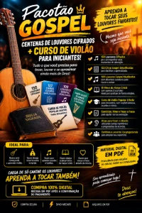 🎸🔥 Aprenda A Tocar Violão E Toque Seus Louvores Favoritos! - Outros