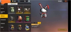 Vendo conta rara com o primeiro passe de elite - Free Fire