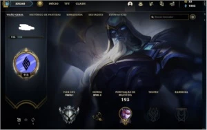 Conta do lol - League of Legends