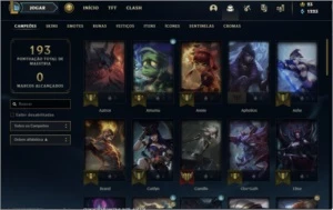 Conta do lol - League of Legends