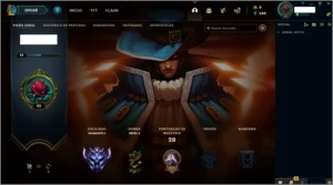 CONTA DIAMANTE 1 - League of Legends LOL