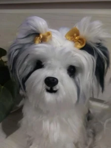 Cachorrinho Shitzu - Amigurumi de Crochê - Artesanato e Personalizados