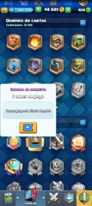 Conta simples com nível razoável - Clash Royale