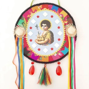 Estandarte de Madeira São João - Artesanato e Personalizados