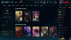 Vendo conta no lol nvl: 49 com Lux elementalista - League of Legends