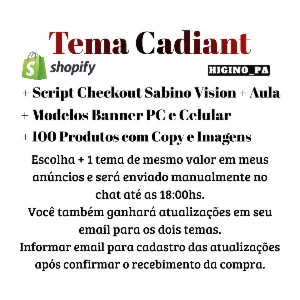 Tema Shopify Cadiant Para Joalheria + Atualizações - Outros