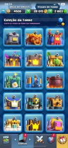 Conta Clash Royale nv 14