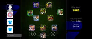 Efootball mobile, conta com Messi, Neymar CR7 - eFootball PES