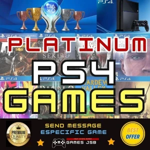 Platina De Jogos Ps4