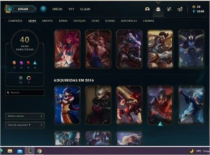 Conta Diamante 4 Wild Rift/unranked lol pc com 30 skins+ - League of Legends: Wild Rift LOL WR