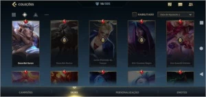Conta Diamante 4 Wild Rift/unranked lol pc com 30 skins+ - League of Legends: Wild Rift LOL WR