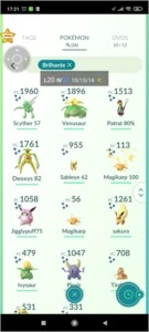 Conta pokémon go nível 34