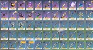 [AR 41] Ganyu + Jean + Klee (60 Dias Benção) + Garatido - Genshin Impact