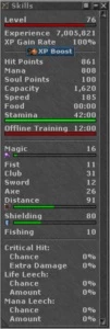 RP 76 | ML 16 | 91/80 | Firmera com mais 3 makers na conta - Tibia