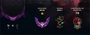 Conta de lol Mestre main kat - League of Legends