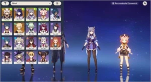 🌕AR35🌕Itto + Baal + Keqing🌕39 resinas - Genshin Impact