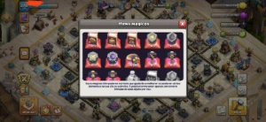 Cv18 Semi Full + 83 Skins - Transferência De E-Mail - Clash of Clans