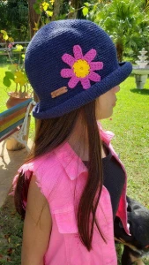 Chapéu Bucket em Crochê - Artesanato e Personalizados