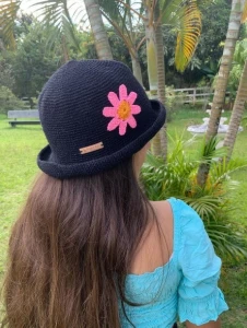 Chapéu Bucket em Crochê - Artesanato e Personalizados