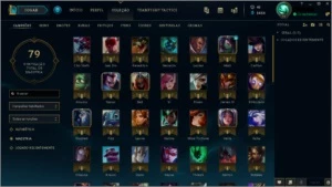 Conta Lol 85 Champ - League of Legends