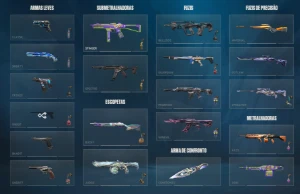 Conta para jogar tranquilo rankeada com várias skins ! - Valorant