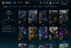 Esmeralda 2 com 55 Champs e 6 Skins - League of Legends LOL