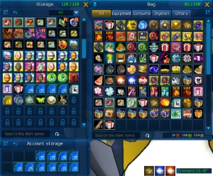 Conta Digimon Lvl 81 Tamer Nadmo (Server Omegamon) - Digimon Masters Online