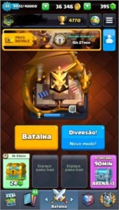 Conta nível 11 com 101 cartas - Clash Royale