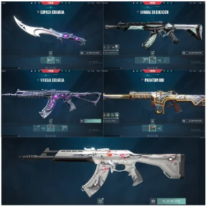 ⭐Vandal Sakura⭐Vandal Saqueadora⭐Faca⭐Full Acesso⭐ - Valorant