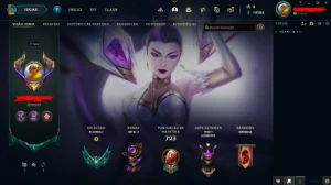 Conta Lvl 564 Com Todos Emotes E 321 Skins - League of Legends LOL