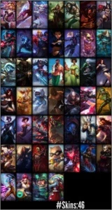 Conta de LoL Diamante5, 128 campeões, 46 skins, 3 sentinelas - League of Legends