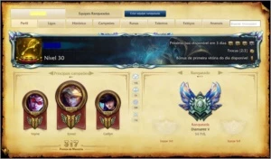 Conta de LoL Diamante5, 128 campeões, 46 skins, 3 sentinelas - League of Legends