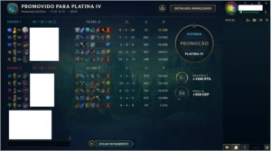 Conta lol Platina 4 com 51V e 27D, Excelente!!! - League of Legends