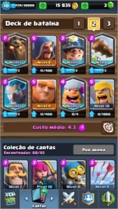 Clash Of Clans CV9 e Clash Royale NV10 LENDÁRIA