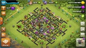 Clash Of Clans CV9 e Clash Royale NV10 LENDÁRIA
