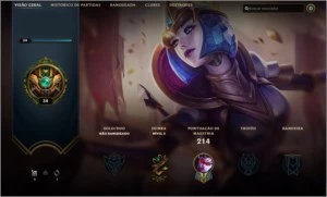 Conta League Of Legends - Ex MESTRE LOL
