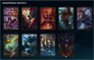 Conta League Of Legends - Ex MESTRE LOL