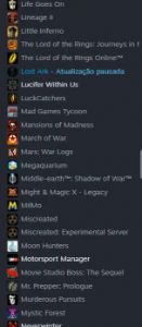 Conta Steam Com Mais De 200 Jogos
