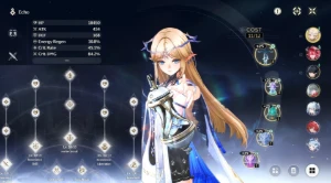 Conta Wuthering Waves Union 60 - Cartethyia/Ciaconna/Phrolov - Steam