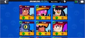 BRAWL STARS —  40,500 TROFÉUS, 51 BRAWLERS, 50 MAXIMIZADO E