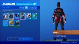 Conta de Fortnite com 89 ao todo, Minty e Salve o Mundo
