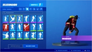 Conta de Fortnite com 89 ao todo, Minty e Salve o Mundo